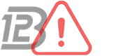 123bet logo warning