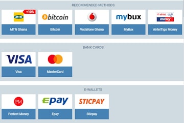 1x Bet Ghana Deposits