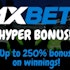 1xBet Hyper Bonus → Get up to 250% Winning Bonus