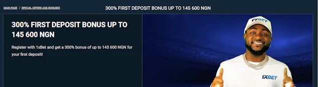 1x Bet Nigeria Bonus