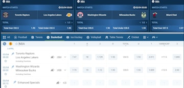 1xbet NBA Betting site