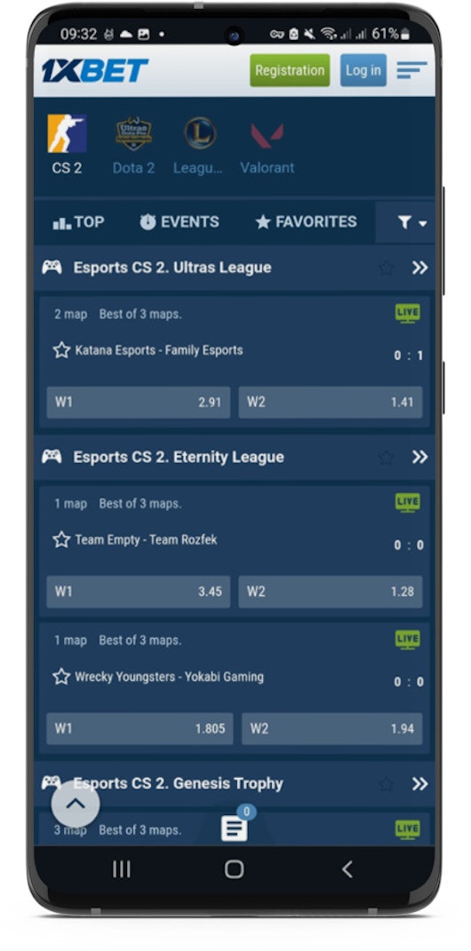 1xbet esports kenya