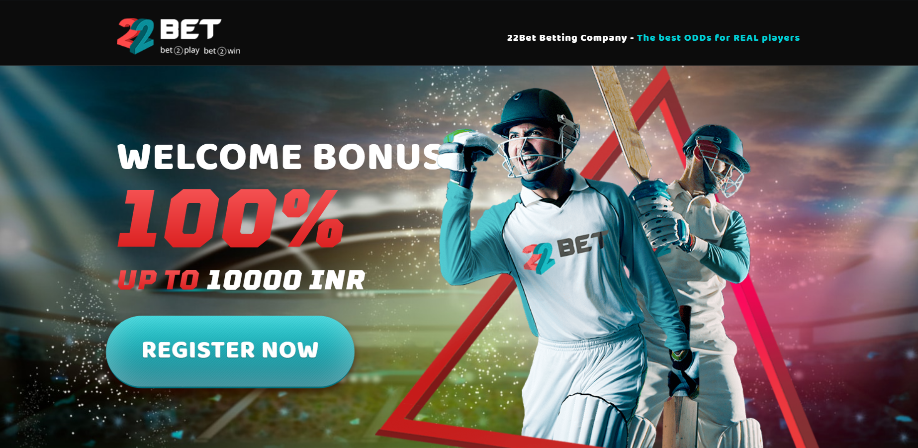 22bet Welcome Bonus
