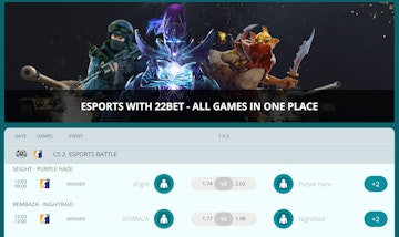 22bet esports