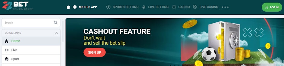 22bet ghana cash out