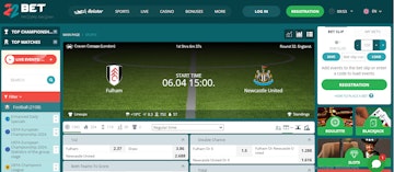 22bet is the best international betting site for football