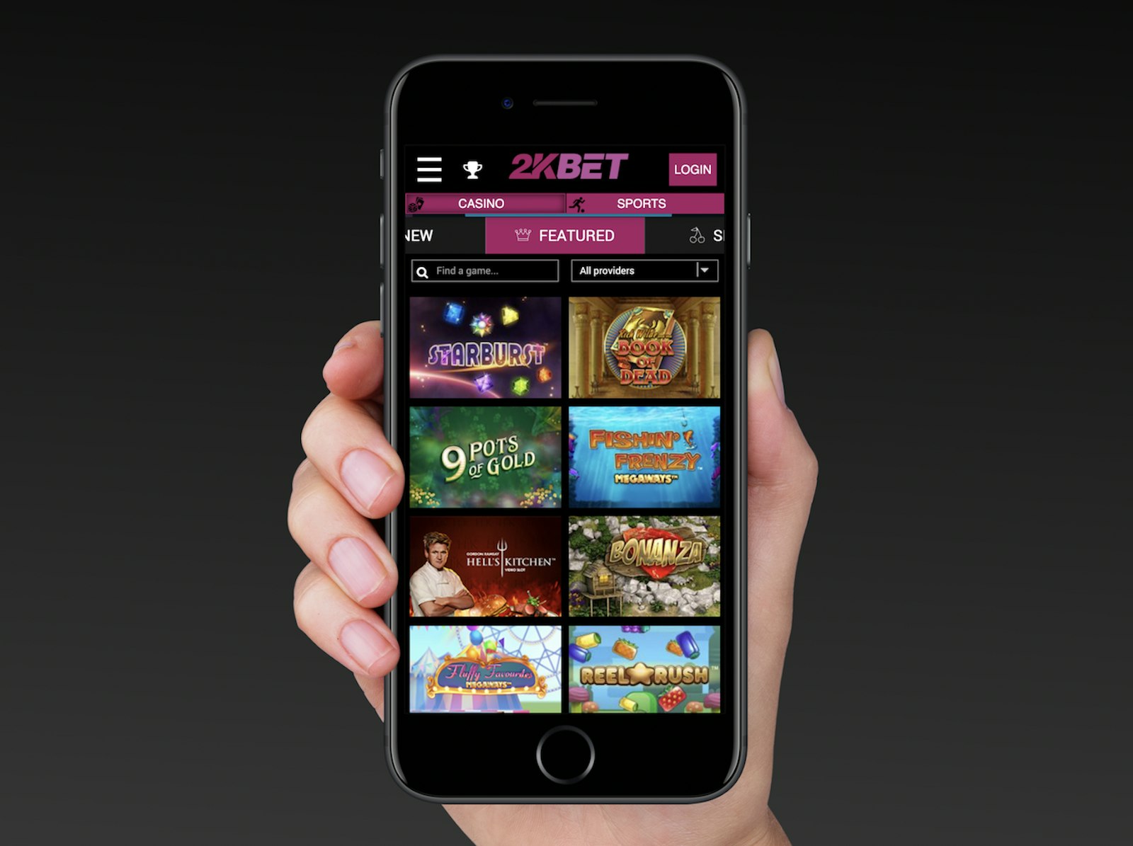 2k Bet Casino Mobile