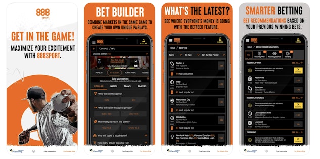 888 Sport App Store Screenshot