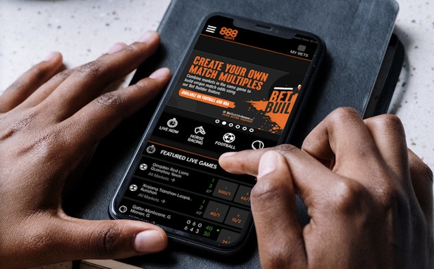 888 Sport App i Phone