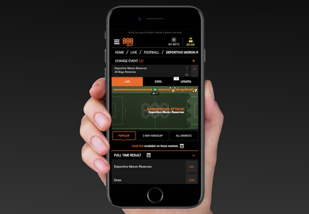 888 Sport In Play Mobile