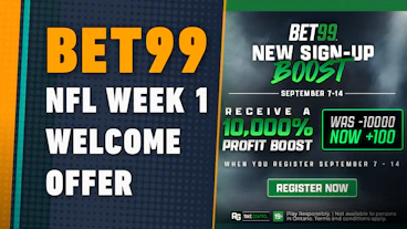 BET99 Welcome Offer Promo 10000 Profit Boost