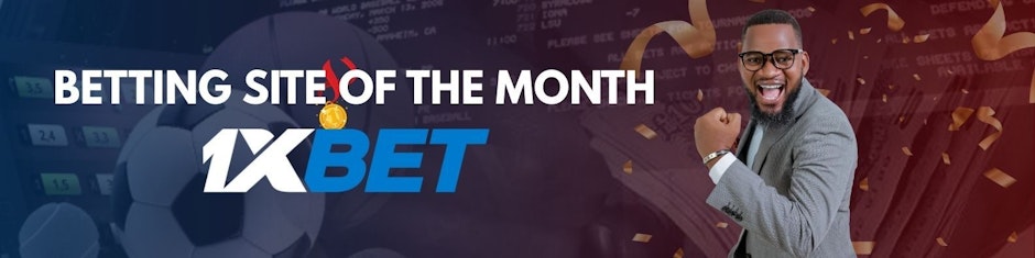 BETTING SITE OF THE MONTH 1 XBET