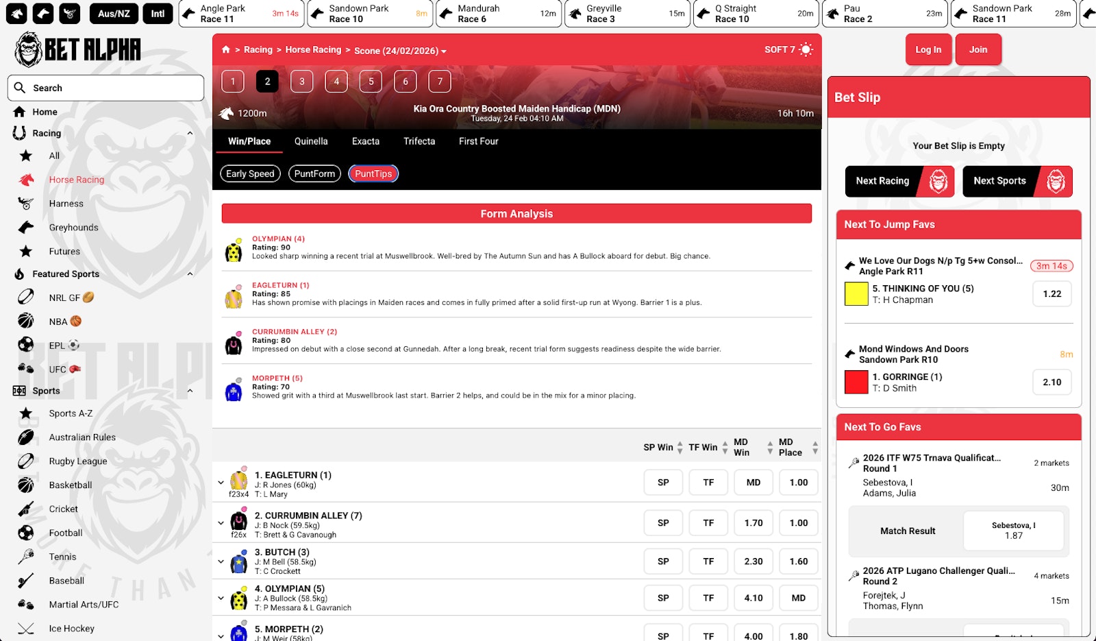 Bet Alpha Australia Racing