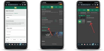 Bet365 App Steps