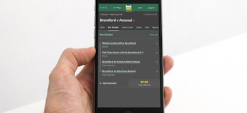 Bet365 Bet Builder mobile