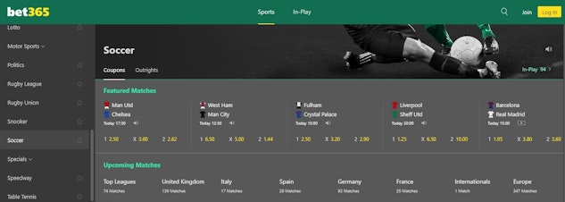 Bet365 Football