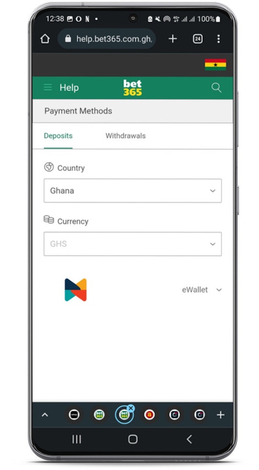 Bet365 Live Streaming Step 2