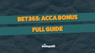 Bet365 accumulator bonus