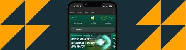 Bet365 app banner