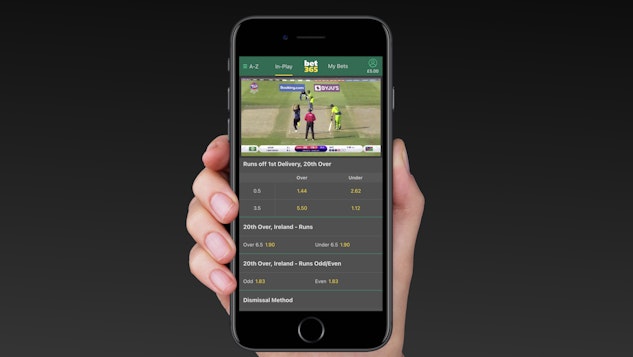 Bet365 cricket app