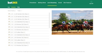 Bet365 horse racing live streaming
