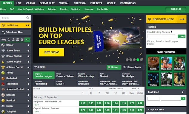 Bet9ja Sportsbook Shot
