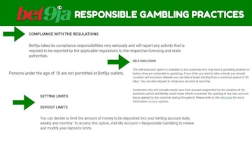 Bet9ja gambling practices