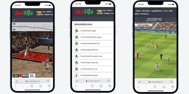 Bet9ja virtual betting site