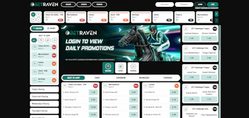 Bet Raven Homepage Screenshot