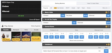 Betfair Sportsbook Football