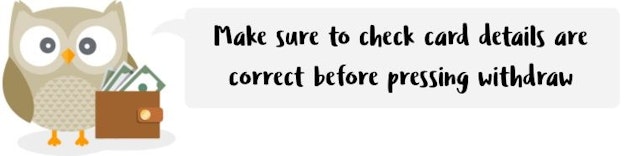 Betfair check funds owlie