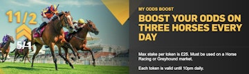 Betfair odds boost horse racing
