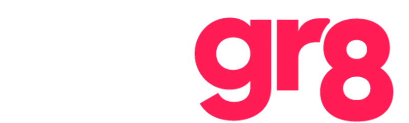 Betgr8 logo white