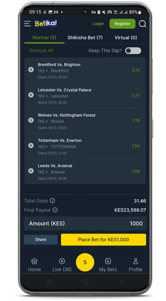Betika Kenya Betting