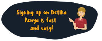 Betika Kenya Sign Up