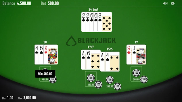Betrally India Blackjack Casino Game