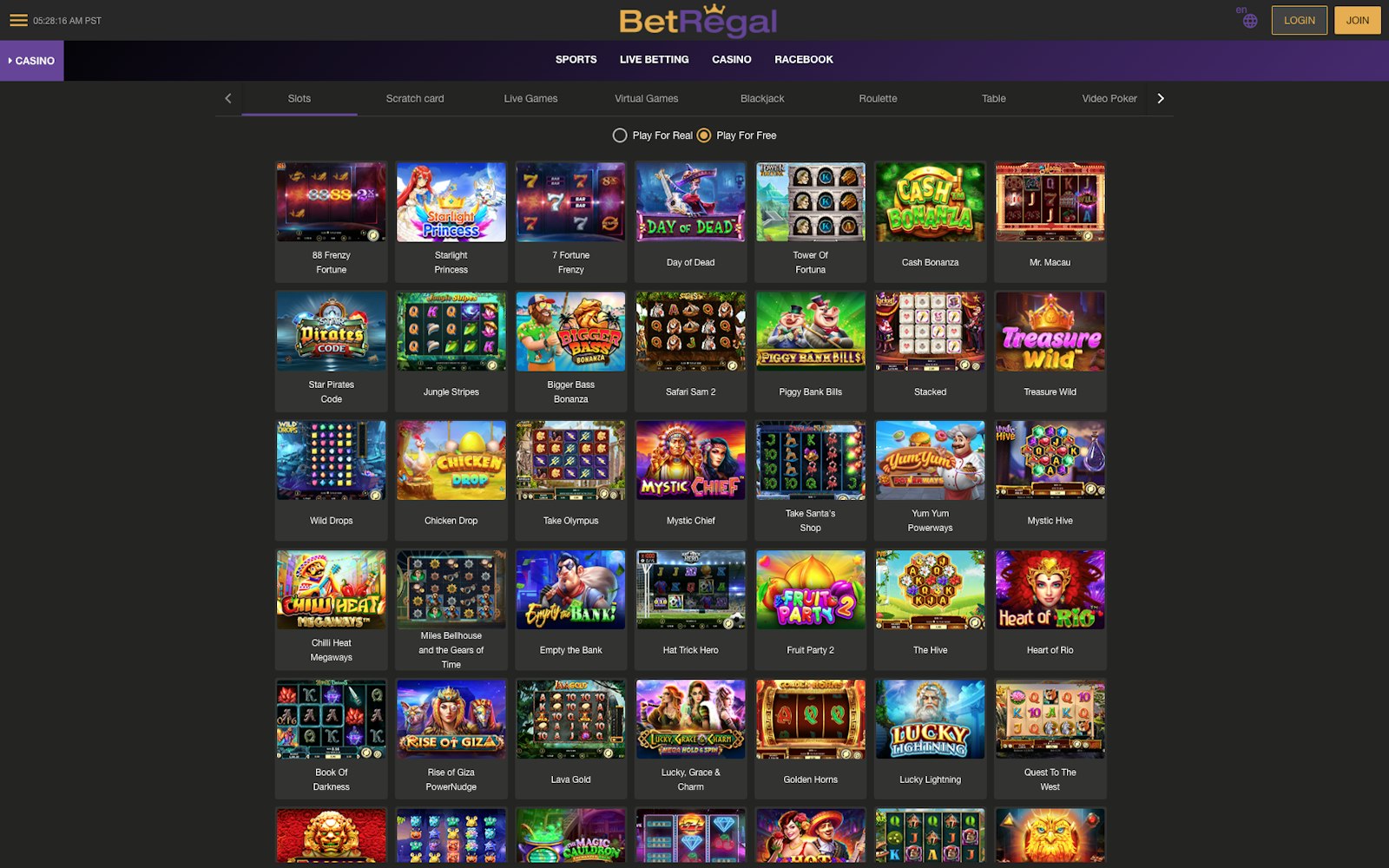 Betregal Canada Casino