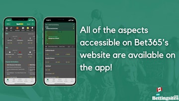 Bet365 app functionality