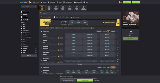 Coolbet CA sports