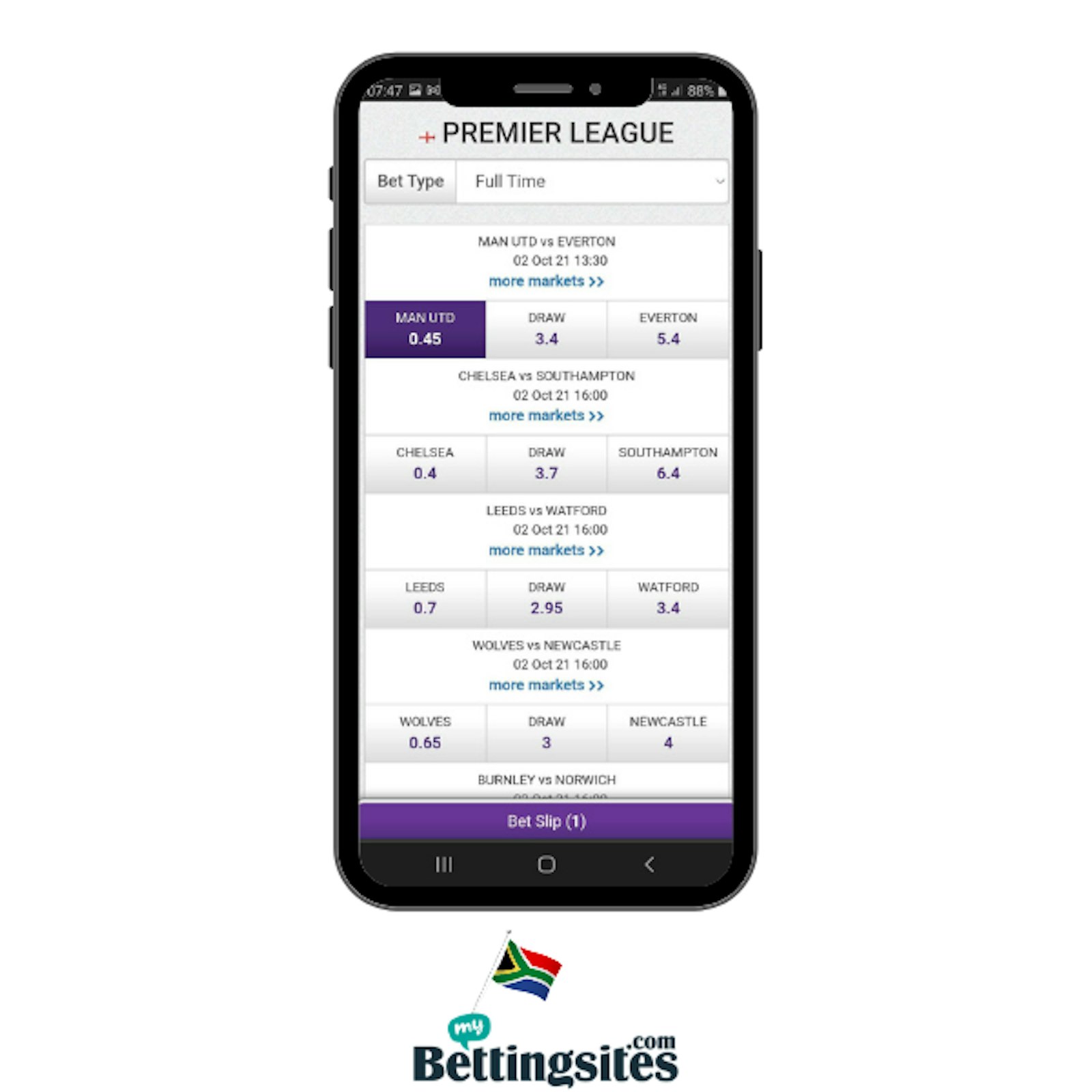 Hollywoodbets Betting