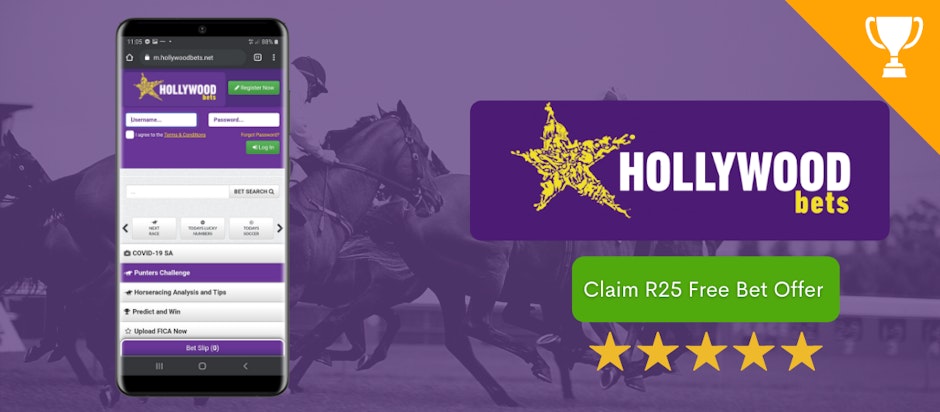 Hollywoodbets Horse Racing Betting Site Banner