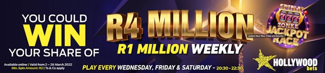 Hollywoodbets Spine Zonke