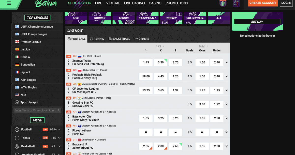Betinia Home Page