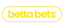 Betta Bets yellow logo transparent