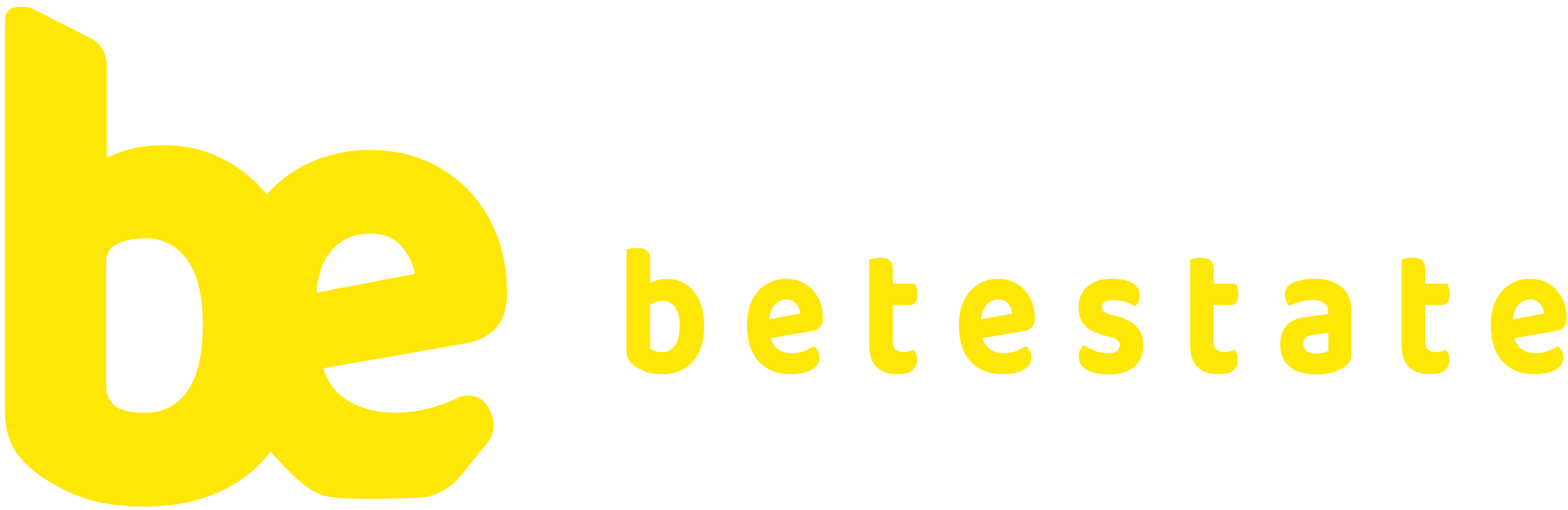 Betestate logo yellow