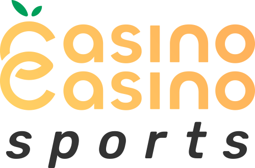 Casino casino sports logo dark