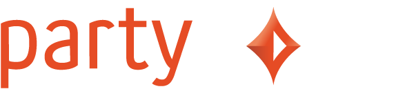 Partypoker logo white