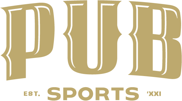Pub sports logo beige