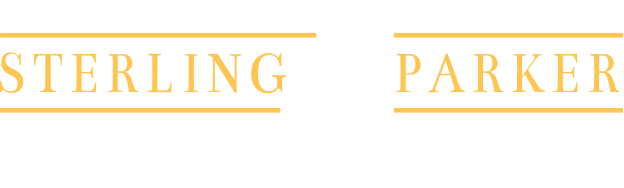 Sterling parker logo white