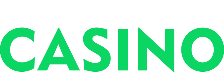 The online casino white logo